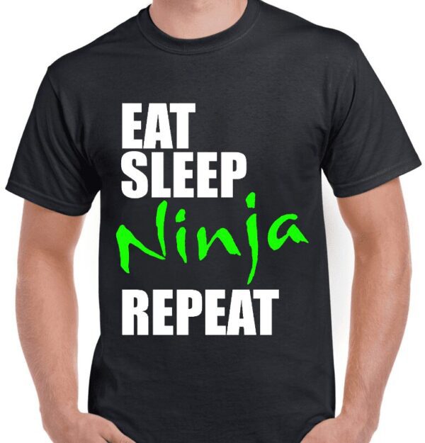 7efe637e eat sleep ninja repeat front