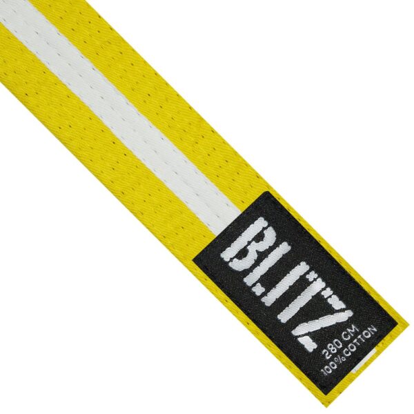 87fe451d colour belt white stripe yellow white