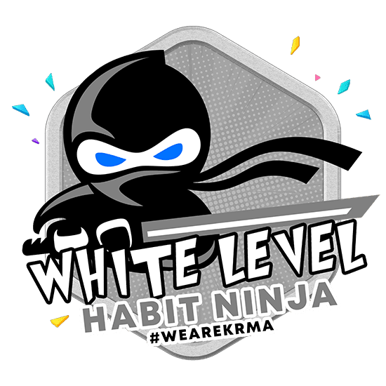 White Level Habit Ninja Badge