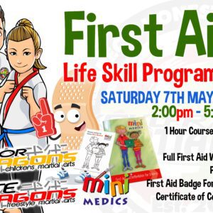 First Aid Life Skill Senior and Elite Dragons scaled