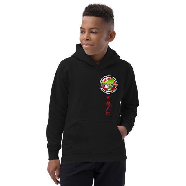 kids hoodie jet black front 63e25797c15b1