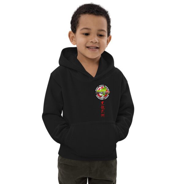 kids hoodie jet black front 63e258214765e