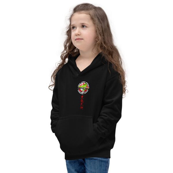 kids hoodie jet black left front 63e257ede0a0b