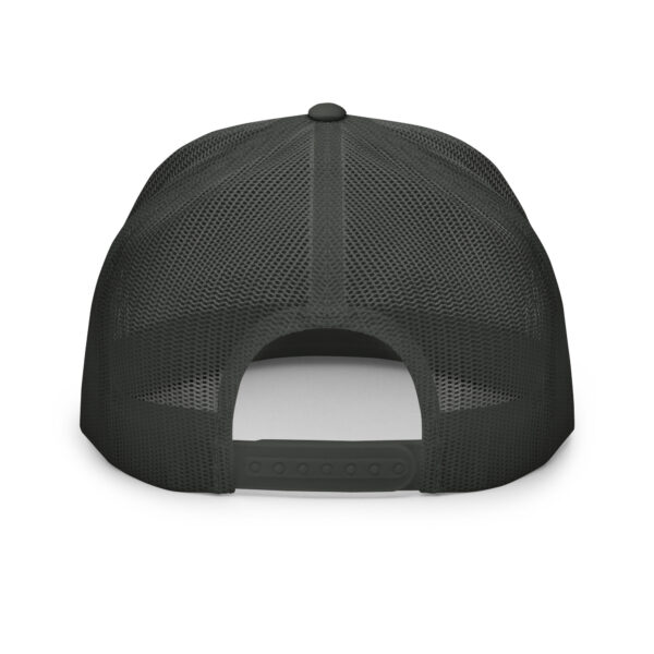 5 panel trucker cap charcoal back 64c0d7e629dac