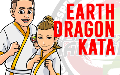 Earth Dragon Kata Badge